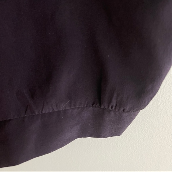 Matty M Women's Silk Cami Tank Blouse Purple With Black Straps Small - Picture 6 of 11